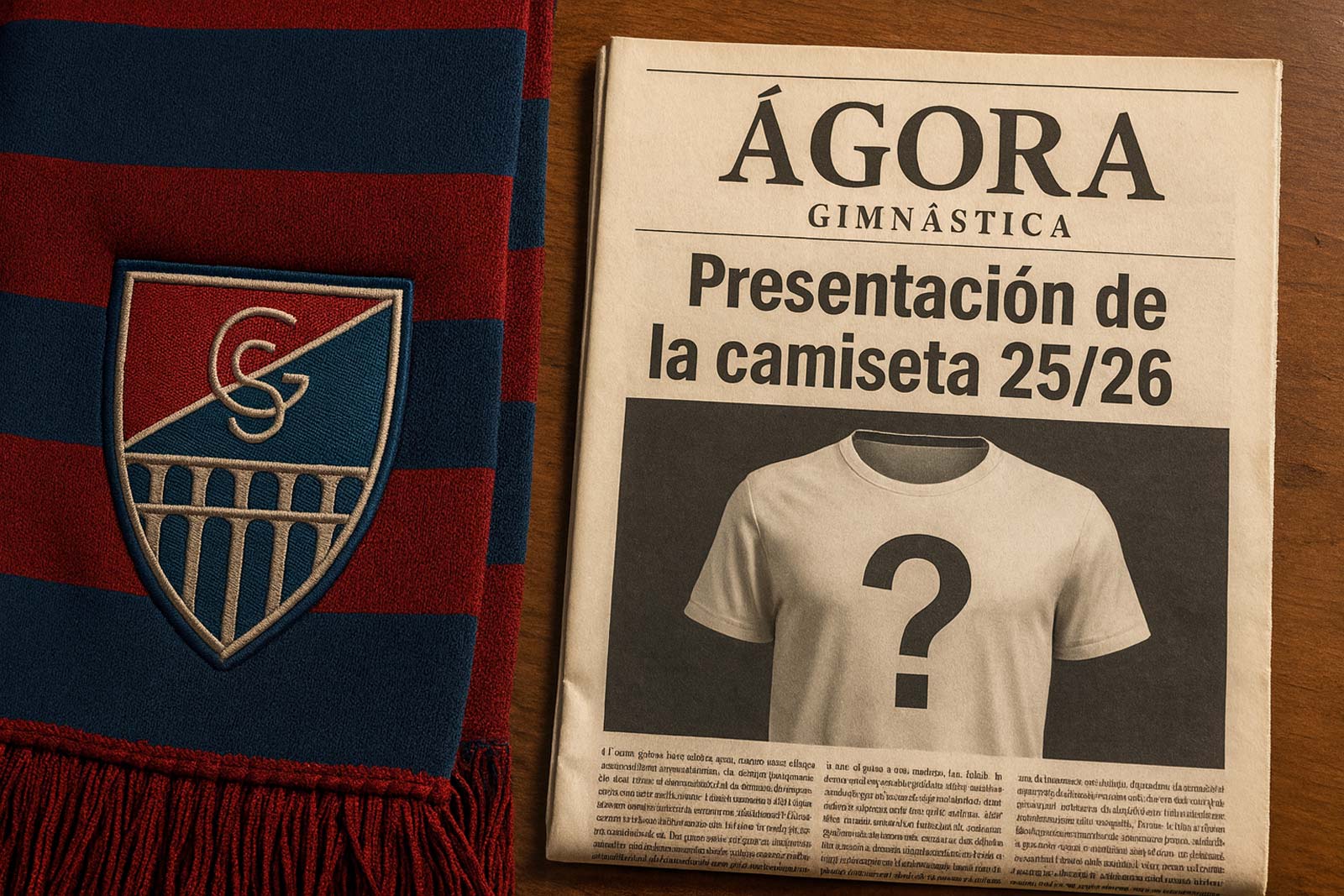 Presentaciónd de la nueva camiseta