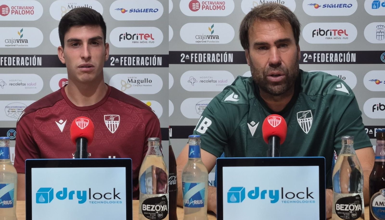 René e Iñaki Bea, en rueda de prensa René e Iñaki Bea, en rueda de prensa