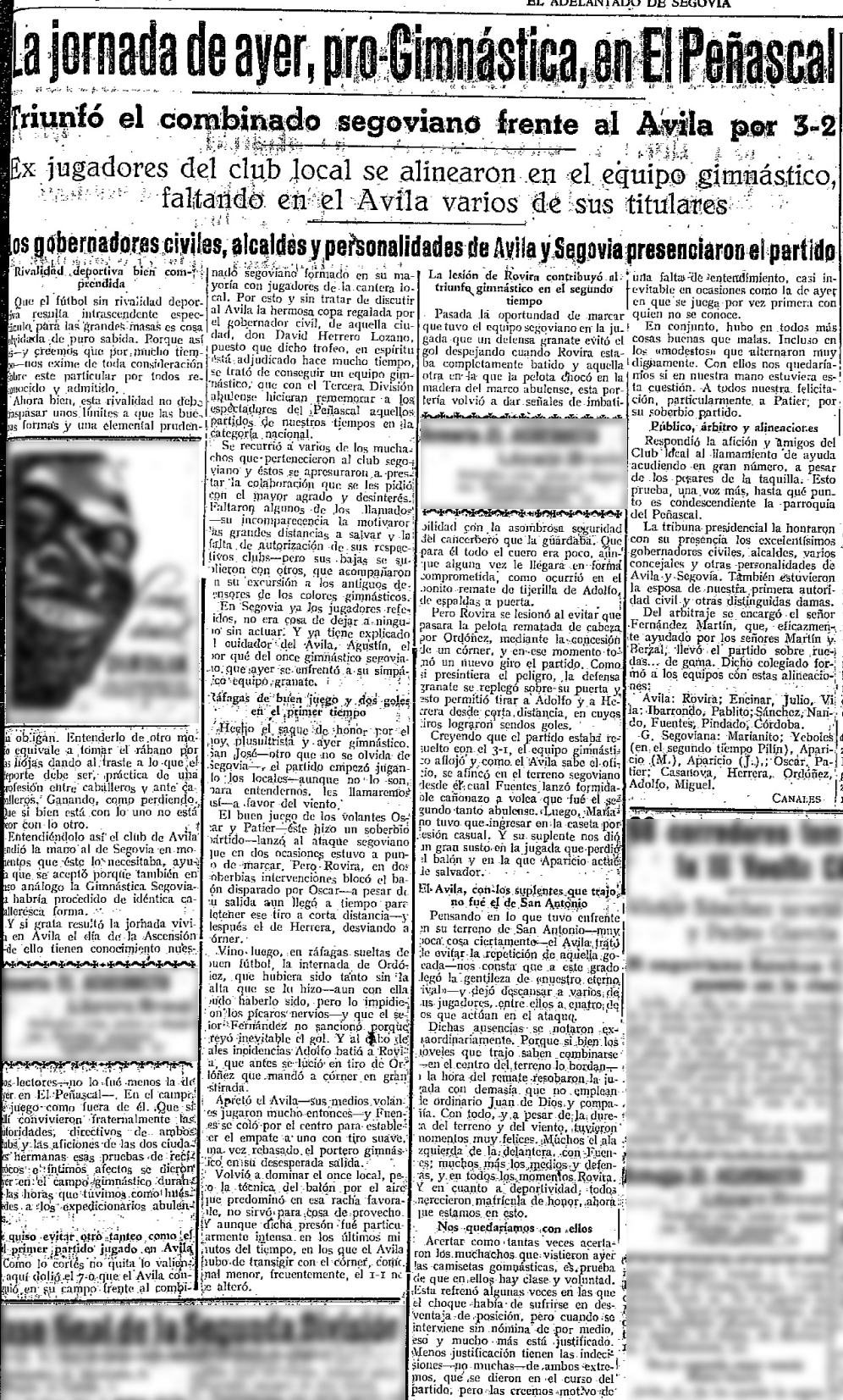 El Adelantado de Segovia - 08/06/1950 El Adelantado de Segovia - 08/06/1950