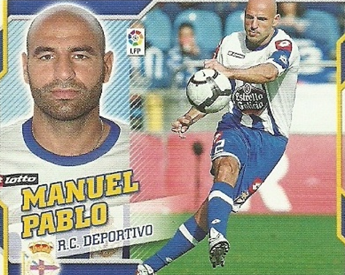Cromo de Manuel Pablo